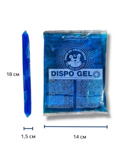 Багаторазовий компрес холодне/гаряче DISPOGEL Dispotech 14 х 18 см